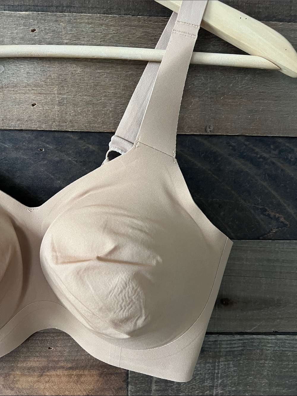 Evelyn & Bobbie Women's Beyond Bra in Mica Tan Size Medium - Picture 3 of 8